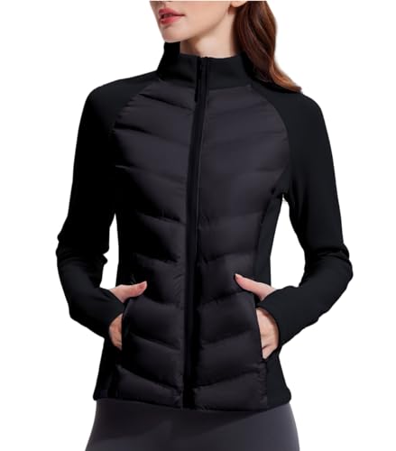 AFZ Warm Lightweight Jacket Women Water Resistant Winter Puffer Jacket