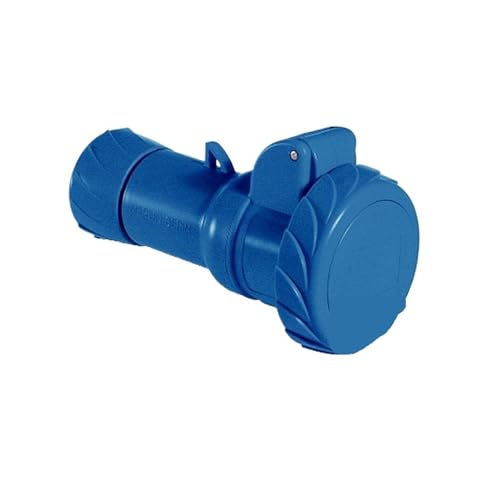 PKY16M723 connector quick connect mobile industrial socket (16A 6h IP67 3P blue)