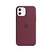 Produktbild Apple Silikon Case mit MagSafe (für iPhone 12 | 12 Pro) - Pflaume - 6.1 Zoll