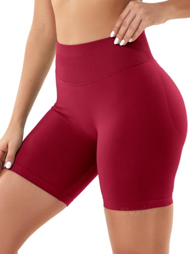 Image of VOYJOY Women Workout Impact Shorts 2.5 inch / 3.6 inch / 4.5 inch / 6 inch Scrunch Butt Booty | Tummy Control, High Waisted, Bike Short, Gentle Compression, for Women