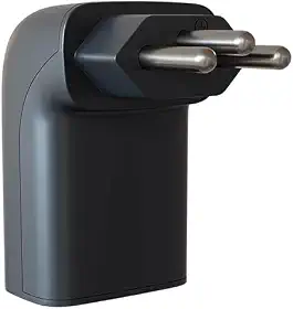 Protetor Contra Surtos Elétricos (DPS) CLAMPER 127/220V, 10 Amperes, 3 Pinos, para PC, PS5, Xbox, Smartphone, Monitor, Impressora, etc - iCLAMPER Pocket Fit 3P 10A Preto LCF, Bivolt