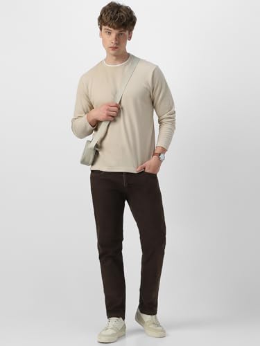 Image of NeoStreak Men's Regular Fit Washed Jeans Stretchable