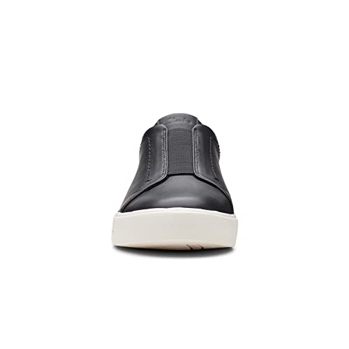 Image of Clarks Womens 26168034-black Leat Boat Shoe