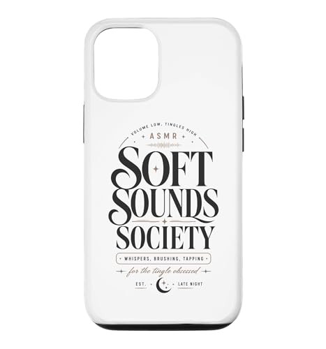 Soft Sounds Society ASMR Whispers �u���b�V���O�^�b�s���O �X�}�z�P�[�X iPhone 12/12 Pro �p