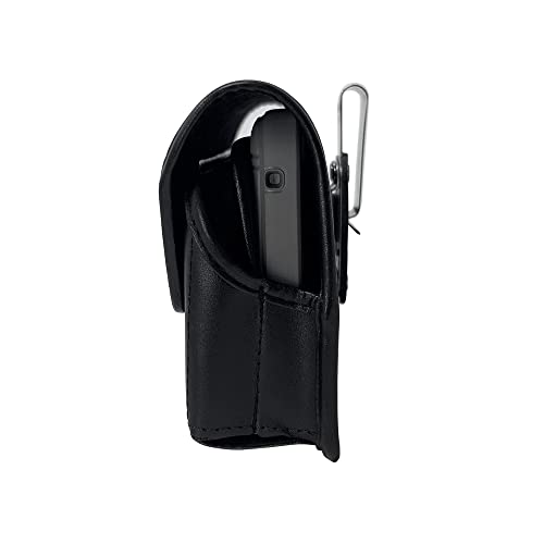 Turtleback Lot de 2 étuis de ceinture en cuir noir conçus pour s'adapter à deux iPhone 14 Pro Max, 13 Pro Max ou S23 S22 Ultra, Note 20 Ultra avec clip ceinture rotatif robuste, fabriqué aux – vue 4