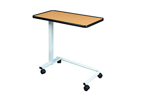 Table de lit inclinable Corfou Identités table à roulettes pour personnes alitées