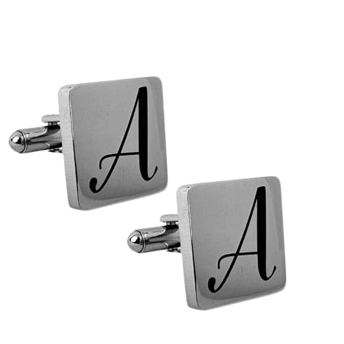 Albercas Inflables, Sports SAJORI Mancuernillas personalizadas grabadas acero inoxidable elegante (1 Par)