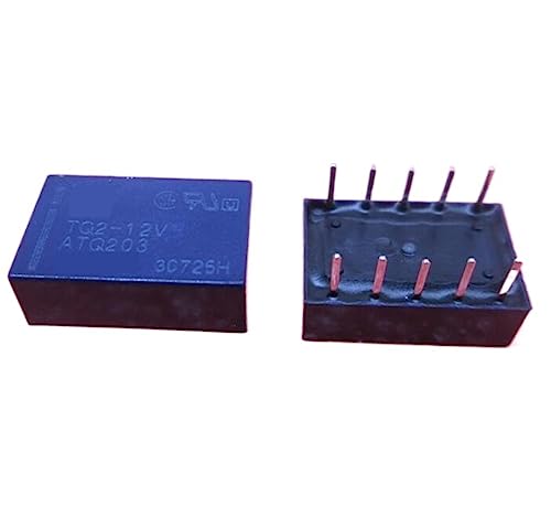 Composant relais TQ2-12V ATQ203 DIP10 miniature de haute précision pour circuit imprimé