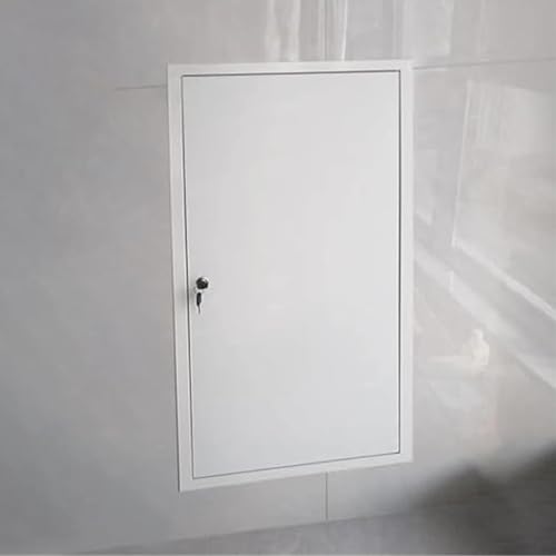 Panel de acceso metálico empotrada 50x91 con llave para registro de aire acondicionado 2