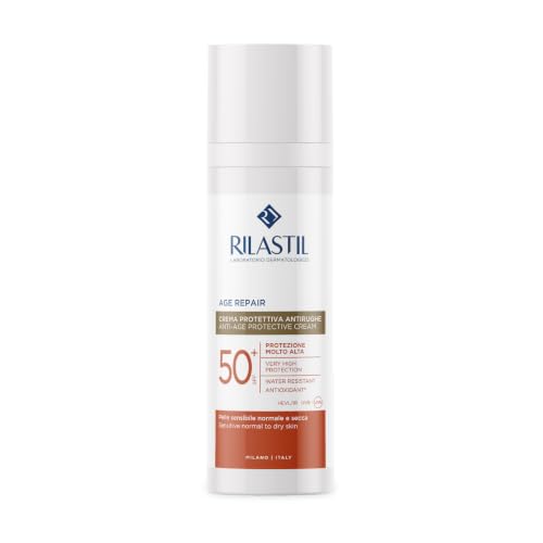 Rilastil Sun Sys Age Rep SPF50 50ml protector solar diario para paseos bajo el sol urbano