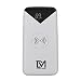 Produktbild DM 10000mAh Power Bank Externer Akku Weiß mit Dual Input Ladeport, Doppelt so Schnell Wiederaufladbar, 3 USB Ports