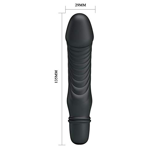Mini Vibrador Pequeno Macio Flexível Stev A Prova Dagua 9 x 2,5cm