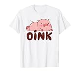 Cute 'Oink' Piggy Design For Kids And Adults T-Shirt