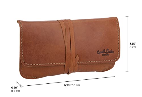 Tabaktasche aus Leder von Gusti – Jesse Tabakbeutel für Feinschnitt
