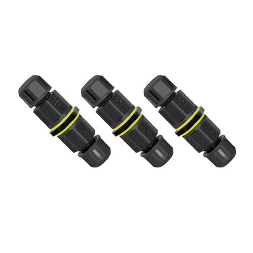 Connecteur de câble à 3 broches IP68 pour stopper les pannes d'éclairage