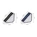 2 Pack Solar Step s, 800mAh Waterproof LED Stair s Deck Decor for Stairs, way, Walkway, Garden