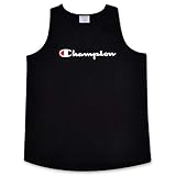 Champion Big and Tall Tank Top for Men - Mens Sleeveless T Shirts Big and Tall Black/Black
