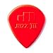 Dunlop Jazz III Pick Pack, Red Nylon,1.38mm