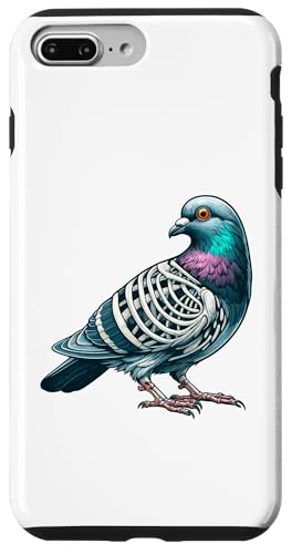 iPhone 7 Plus/8 Plus X-ray Pigeon Body Anatomy Radiography Skeleton Case