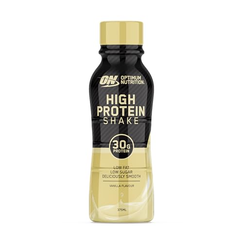 Optimum Nutrition High Protein Shake, Vanilla (Pack of 12)