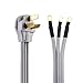 Cable Matters 3 Prong to 3 Wire Range Cord, Heavy Duty 50 Amp Cord - 10 Feet