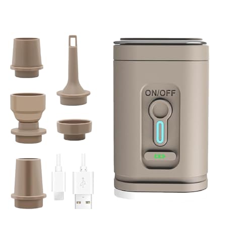 Pompe de piscine électrique rechargeable pour vider l'air sans effort