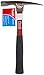 Plumb 15 oz. Brick Hammer with Fiberglass Handle - 11422, Black / Red
