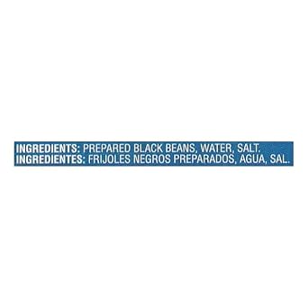 Black Beans, 15 Ounce Can, 6 Pack (15 Ounce 6 Pk (1 Box))