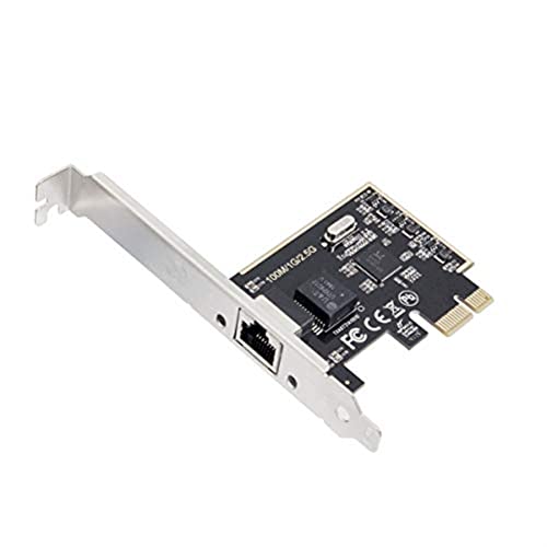 Image of 2.5 Gigabit Ethernet PCI Express PCI-E Network Interface Card 10 /100 /1000 /25000 Mbps RJ45 LAN SI-PEX24059