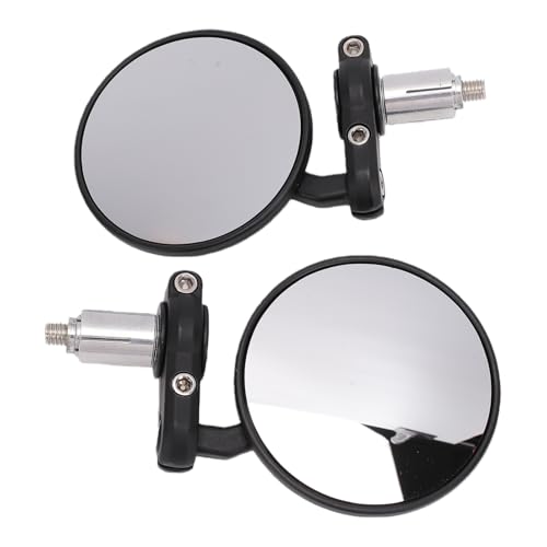 Espejos retrovisores para motocicleta con ajuste universal de 22 mm y alta resistencia 2