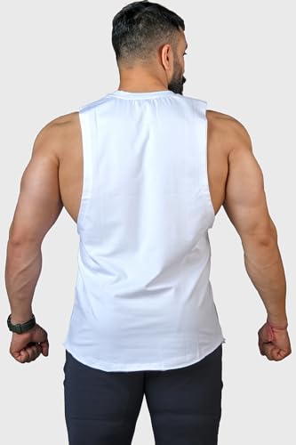 Image of FUAARK Men's Cotton Sleeveless Tank Tops Gym Vest for Mens