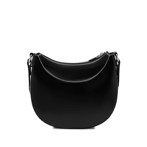 Image of Miraggio Tru Hobo Bag | Women Shoulder Bag For Casual Day Look & Travel | Gift Items For Women | Solid Hobo Bags With Adjustable Statement Strap