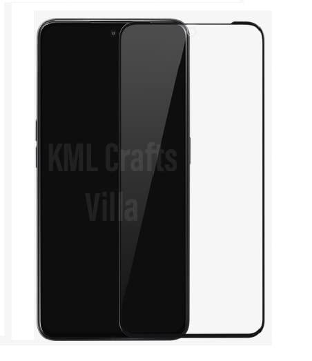 Image of KML Crafts Villa Edge To Edge HD Tempered Glass Screen Protector Compatible For Narzo 50 Pro 5G (Pack Of 1)