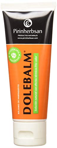 Pirinherbsan Dolebalm Bálsamo de Harpagofito, Crema de masaje de efecto calmante para el dolor de músculos y articulaciones, Solución natural con efectos térmicos frío– calor - 60 ml