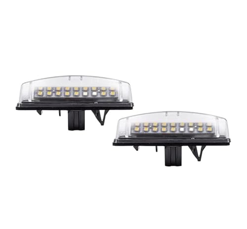 Lámpara LED para placa de matrícula Lexus RX330 y RX400h con haz blanco brillante anti-humedad