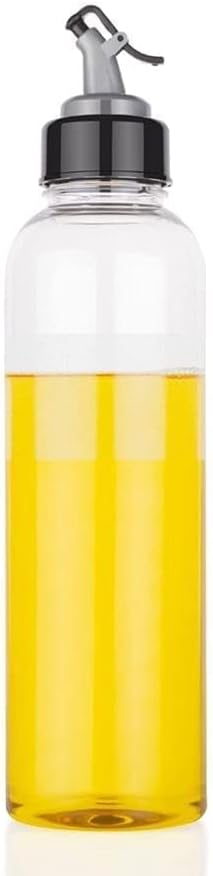Clazkit Plastic Oil Dispenser 1 Litre Cooking Oil Dispenser Bottle Oil Container,Transparent