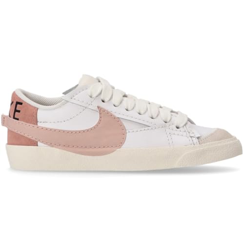 NIKE Blazer Low '77 Jumbo Chaussures Femme Adulte DQ1470-102, Blanc/rose Oxford-rose Whisper-White, 44.5 EU