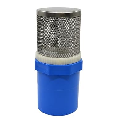 3/4 Suction Strainers Cover Connected to Metric Sizes DN20 PVC 25mm Blue Water Pipe, Suction Strainer Used to Remove Debris and Reduce Solid Entry(1PCS)