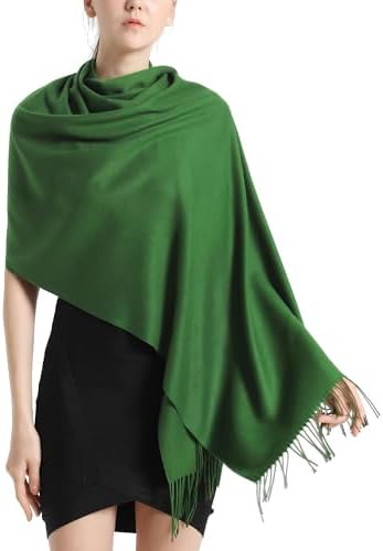 Pashmina Scarf and Shawl - Soft Women Pashminas Wrap for Wedding Evening Party dresses