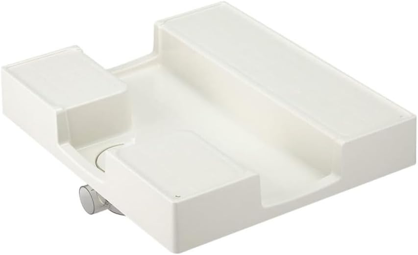 SANEI H5412-W-750 Washing Machine Pan, Raised Type, Load Capacity 440.1 lbs (200 kg), External Dimensions 25.2 x 29.5 inches (640 x 750 mm), White