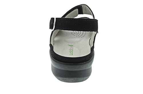 Waldläufer Merle Sandal Black2
