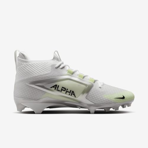 Image of Nike Alpha Menace 4 Elite Football Cleats (FD7036-600, University Red /Team Red /Black /White)
