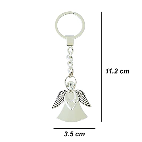 Beautiful Guardian Angel Keyring - Image 4