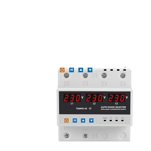 Relais de protection triphasé 63A idéal pour sécuriser l'électricité des bâtiments et ateliers - 3