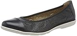  CAPRICE Damen Vivian Geschlossene Ballerinas, Blau, 40 EU