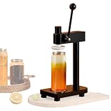 Cerradora De Latas De AleacióN De Aluminio MáQuina Selladora, Altura Ajustable Para Latas De 55 Mm De DiáMetro, Uso DoméStico Y Comercial Para Cerveza, Jugo, Café Y Latas De Bebidas