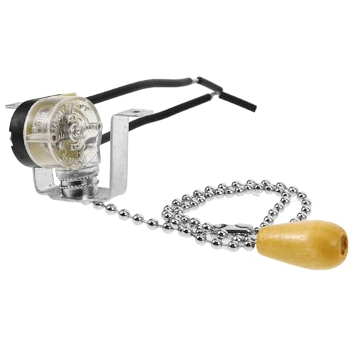 Housoutil Interrupteur à Tirette Silencieux Pour Lampe Murale Et Plafonnier Détachée Résistante Et Facile à Utiliser Pour Salle De Bain Et Bureau