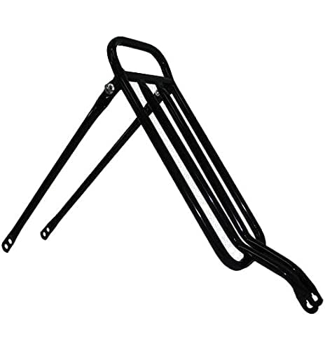 Bagageiro Garupa Bicicleta Mtb Tubo Reto Preto