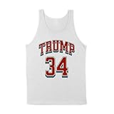 Arch Trump 34 Tank Top Unisex Medium White