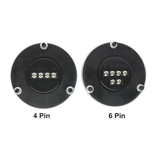 Codificador rotatorio de 80mm con 100 PPR y compatibilidad de voltaje de 5V a 24V 4